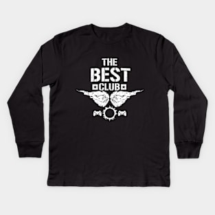 THE BEST CLUB Kids Long Sleeve T-Shirt